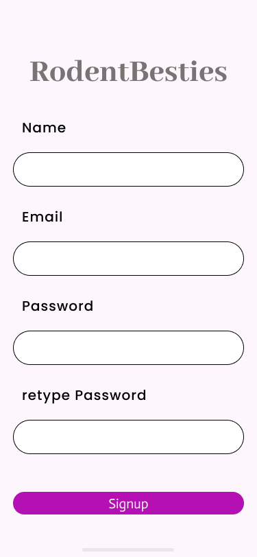 Sign-up Page